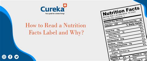 How to Read a Nutrition Facts Label and Why - Cureka