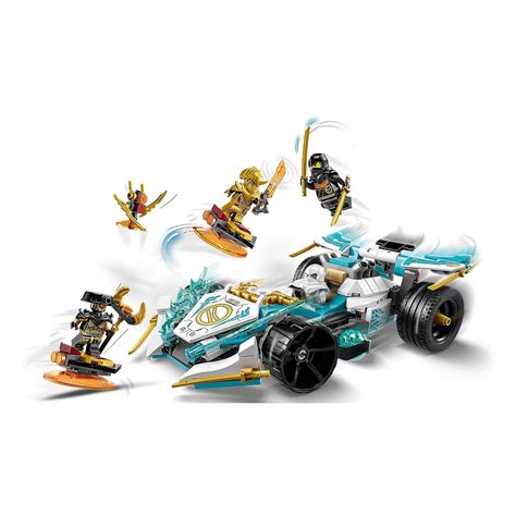 Buy LEGO NINJAGO Zane’s Dragon Power Spinjitzu Race Car Building Kit ...