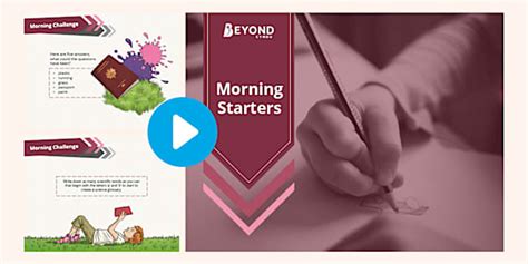 PS4 Morning Starters PowerPoint 6 (teacher made) - Twinkl