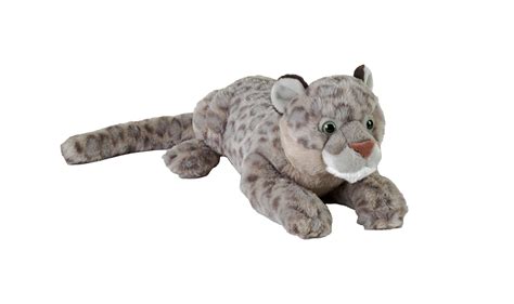 Wild Republic Earthkins Snow Leopard Stuffed Animal, 15 Inches ...