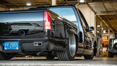 1990 Chevrolet OBS Stepside Truck With Low Pro Chassis Built by Roadster Shop