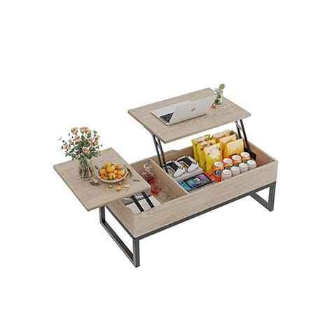Buy Raybee Lift Top Coffee Table with Wheels,Wood Coffee Tables for ...