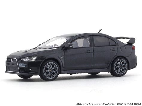 Mitsubishi Lancer Evolution EVO X grey 1:64 HKM diecast scale model ...