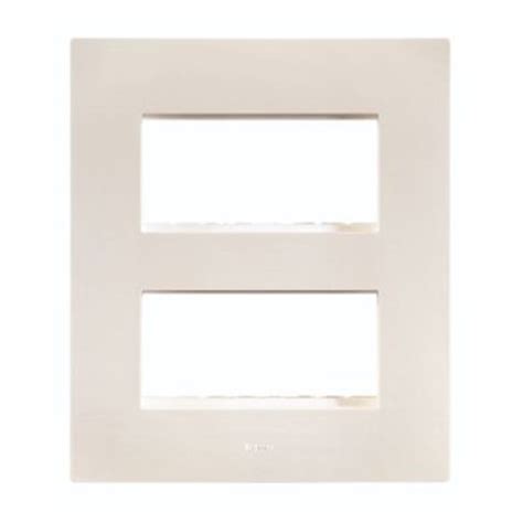 Legrand Lyncus Classic white plate + frame 2x4 M White | mykit | Buy ...