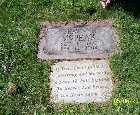 Shawn Anthony McPeak (1979-2004) - Find a Grave Memorial
