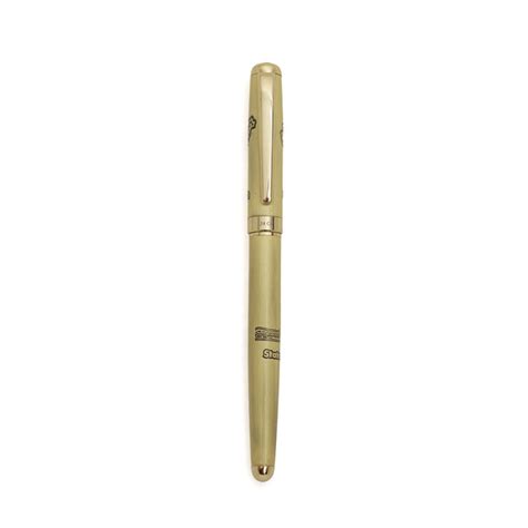 Hayman 24 CT Gold Plated statue of unity Engraved Roller Ball Pen with ...