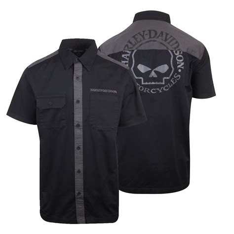 Harley-Davidson Men's Black Grey Willie G Skull | Ubuy India