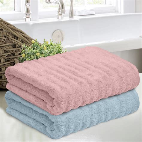 Bombay Dyeing Flora 400 GSM Cotton Bath Towel - Large, Brown : Amazon ...