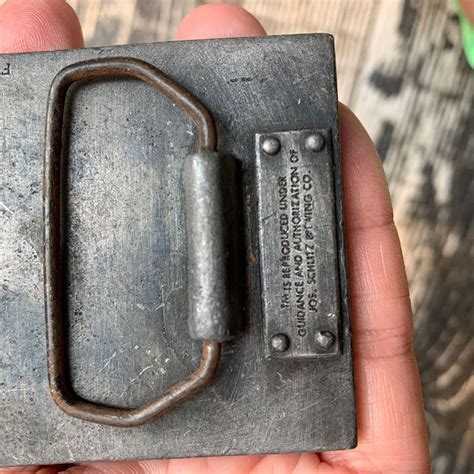 Vintage Schlitz Malt Liquor Bull Beer Alcohol Solid Brass Belt Buckle ...