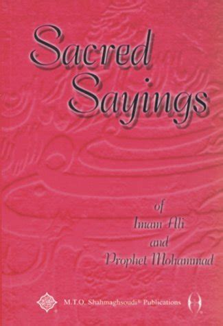 Buy Sacred Sayings of Imam Ali and Prophet Mohammad: "Hadith Ghodsi" of ...