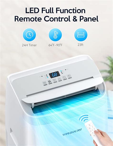 VAGKRI 12,000 BTU Portable Air Conditioner, 3-in-1 India | Ubuy