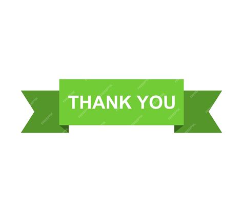Premium Vector | Thank you sign