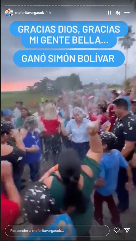 Elecciones 2023: La reacción de María Fernanda Vargas