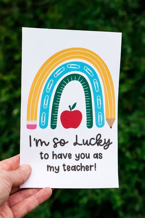 Free Printable Thank You Cards For Teachers | Rossy Printable