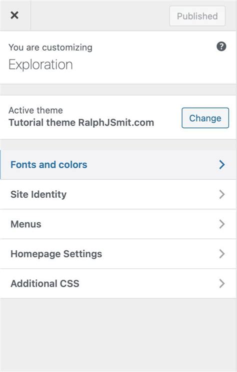 How To Get Started With The Kirki Customizer Framework | RJS