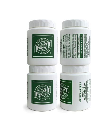 Buy Natural Shoe Deodorizer Powder, Foot Odor Eliminator & Body Powder ...