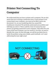 Troubleshoot Printer Connection 的图像结果