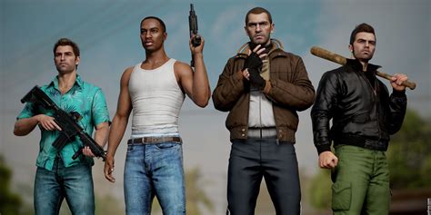 Top 10 Grand Theft Auto Main Characters - All Ages of Geek