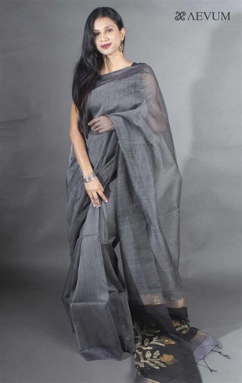 Silk Linen Sarees – AEVUM