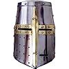 Buy AnNafi® Medieval Templar Crusader Knight Armor Helmet | Greek Roman ...