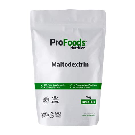 Profoods Maltodextrin Powder (1 kg) : Amazon.in: Health & Personal Care