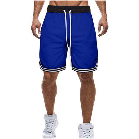 Mens Slim Fit Shorts Casual Men Shorts Casual Drawstring Shorts Men ...