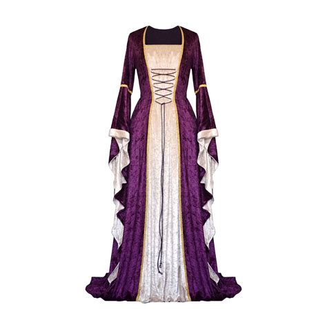 Buy Renaissance Dress Costume Womens Medieval Faire Halloween Cosplay ...