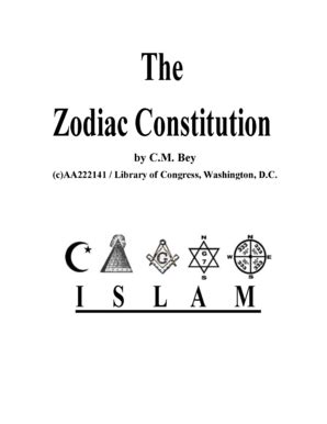 Zodiac Constitution Pdf - Fill Online, Printable, Fillable, Blank ...