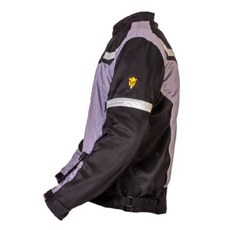 MOTOTECH Reflex Air Flo Mesh Riding Jacket Level 2 (Black Grey) (Witho ...