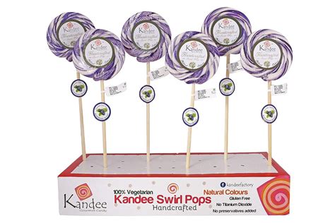 Kandee Gourmet Twist Swirl Pops (Pack of 6 pcs - 3 Inch) | Delicious ...