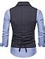 Men's Vest Suit Vest Waistcoat Wedding Work Business Holiday Formal ...