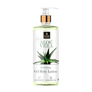 Buy Good Vibes Aloe Vera Soothing Ultralight Gel Body Lotion (500 ml ...