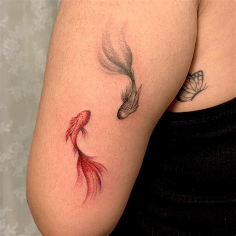 14+ Koi Fish Tattoo Yin Yang Ideas That Will Blow Your Mind!