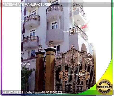 Entrance Gate Design Normal Main Gate Design Steel Gate Main Door 3D ...