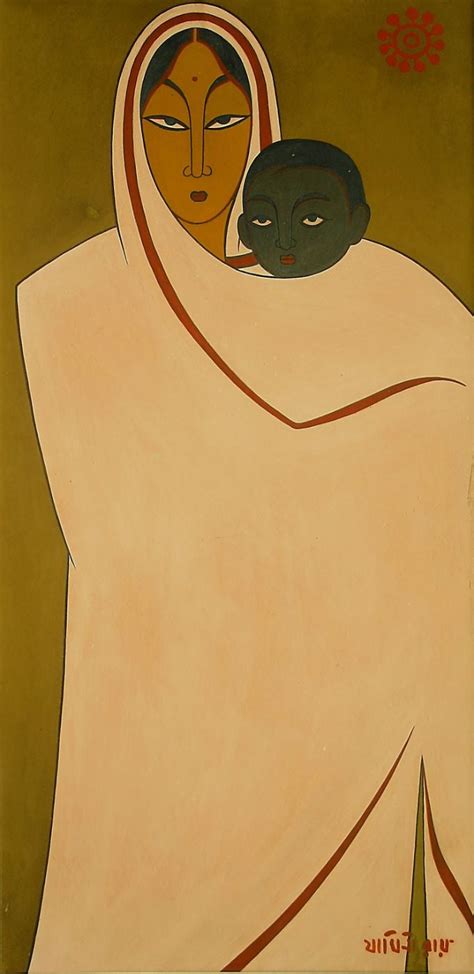 Mother and Child - Large Art Prints by Jamini Roy | Buy Posters, Frames ...
