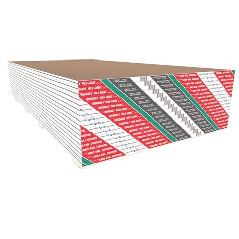 ToughRock 5/8-in x 4-ft x 8-ft Fireguard Mold Resistant Moisture ...