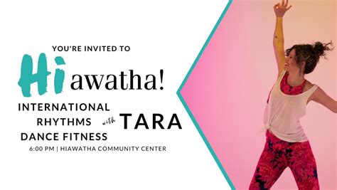 FREE International Rhythms Dance Fitness, 101 Emmons St, Hiawatha, IA ...