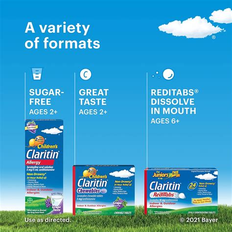 Buy Claritin 24 Hour Allergy Chewables for Kids, Non Drowsy Allergy ...
