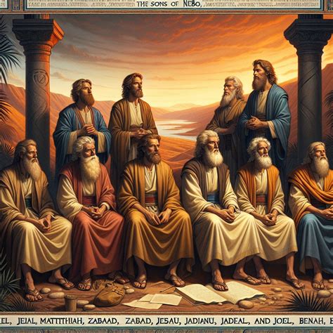 What does Ezra 10:43 mean? | Bible Art