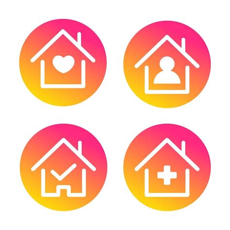 Ikony wektorowe dom rodzinny miłość ochrona bezpieczeństwo pomoc ...