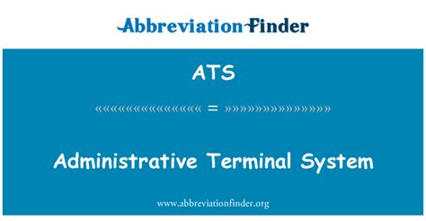 Image result for ATS System Meaning