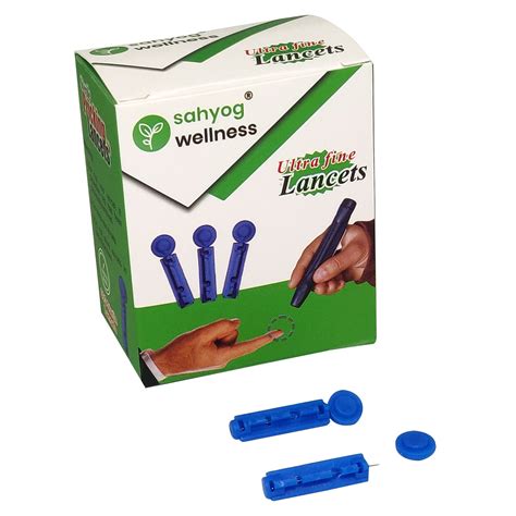 Sahyog Wellness Finger Picker Sterile Round Twist Comfort Blood Lancet