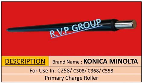 Konica Minolta PCR.Primary Charge, Cleaning Rolles - Konica Minolta ...