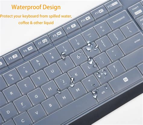 Buy Keyboard Cover for Logitech MK235 & Logitech K375s Wireless ...