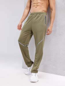 HRX by Hrithik Roshan Solid Men Green Track Pants - Buy HRX by Hrithik ...