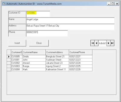AutoNumber in SQL Database From Visual Basic 的图像结果
