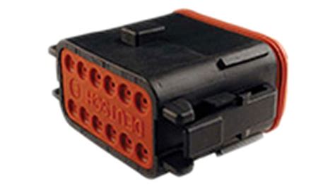 DT06-12SB-CE06 Deutsch | Deutsch, DT Automotive Connector Plug 12 Way ...