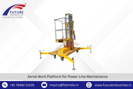 Aerial Work Platform for Power Line Maintenance