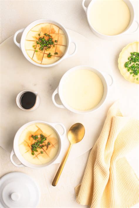 Chinese Steamed Eggs with step-by-step photos | Eat, Little Bird