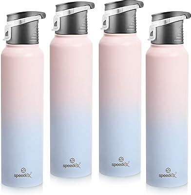 Speedex Stainless Steel Water Bottle 1 Litre, Water Bottles for Fridge ...